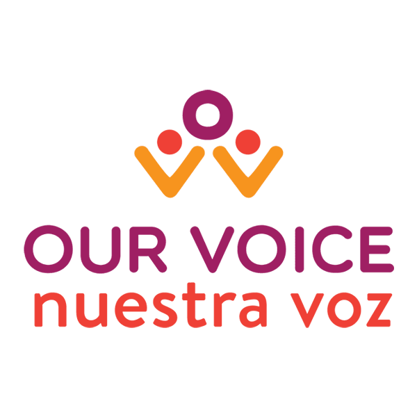 Our Voice Nuestra Voz logo