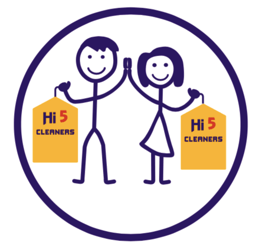 Hi 5 Cleaners logo