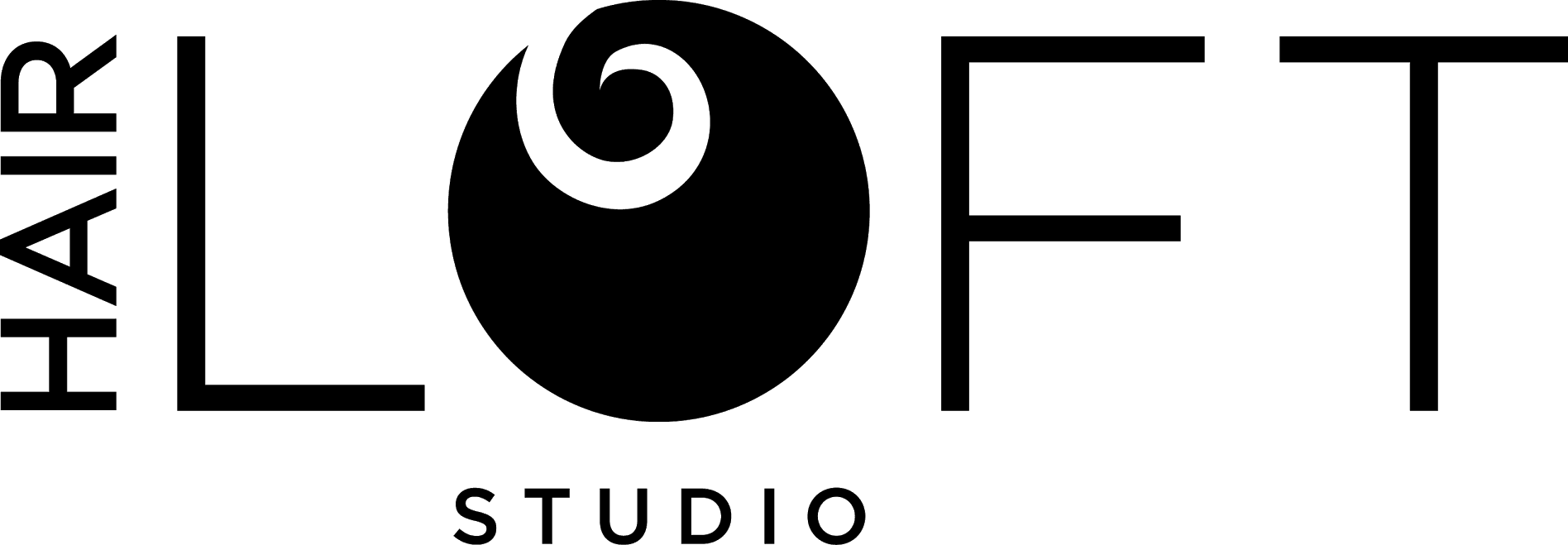 Hair loft studio logo