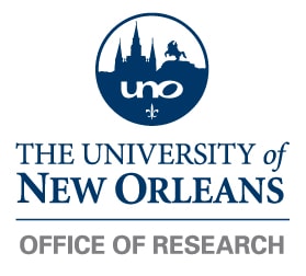 University of New Orleans Office of Research logo
