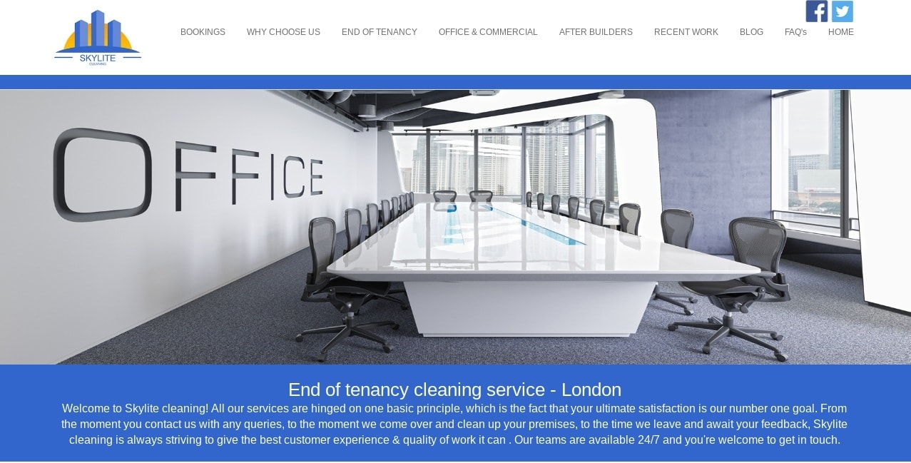 Professional cleaning London logo