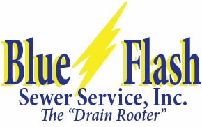 Blue Flash Sewer Service, Inc. logo