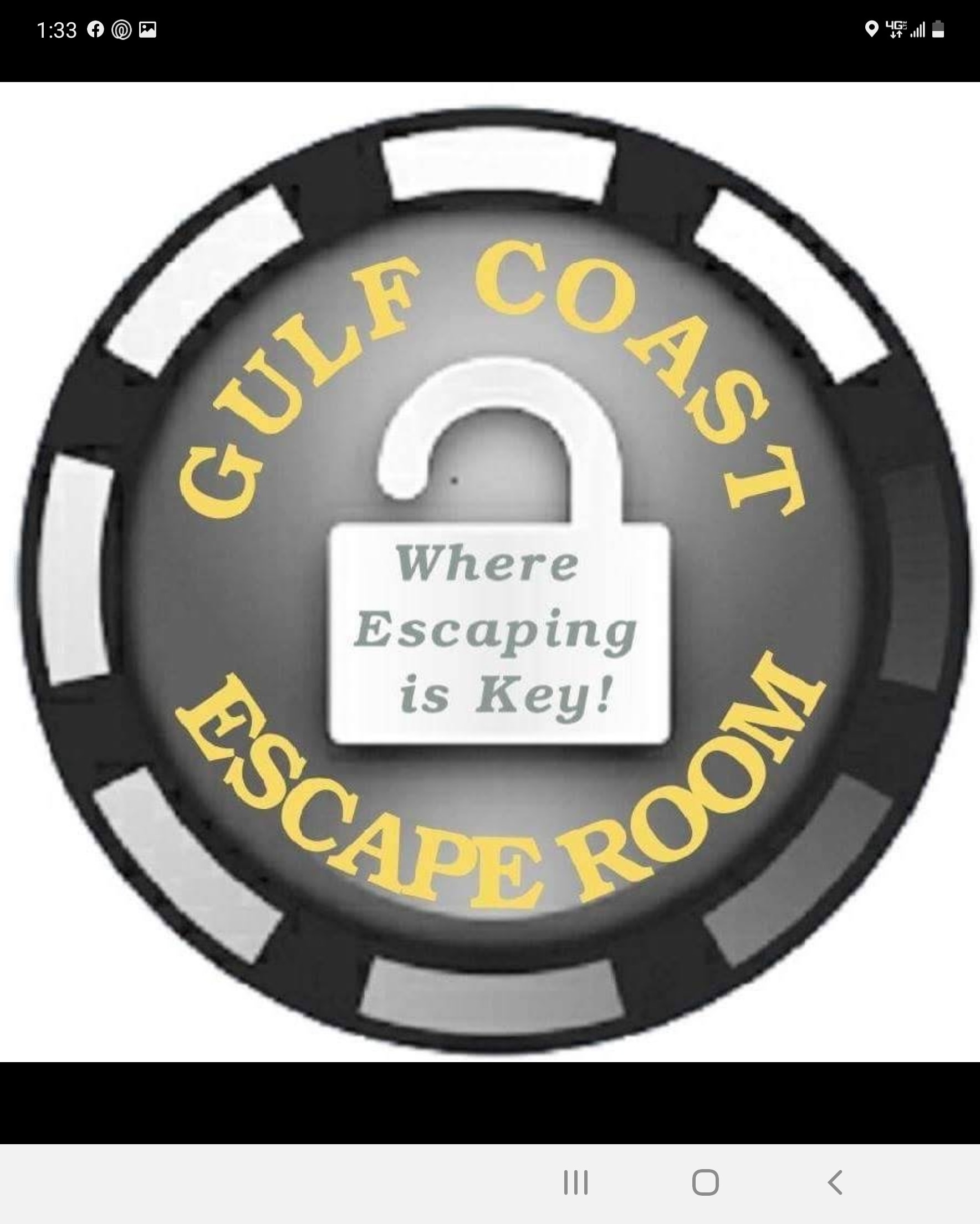 Gulf Coast Escape Room New Orleans logo