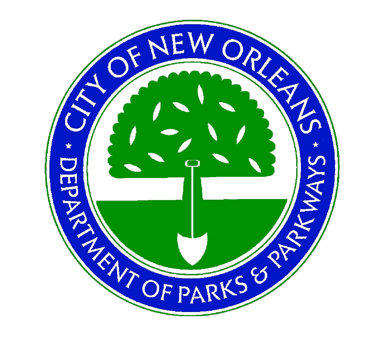 City of New Orleans Department of Parks & Parkways logo