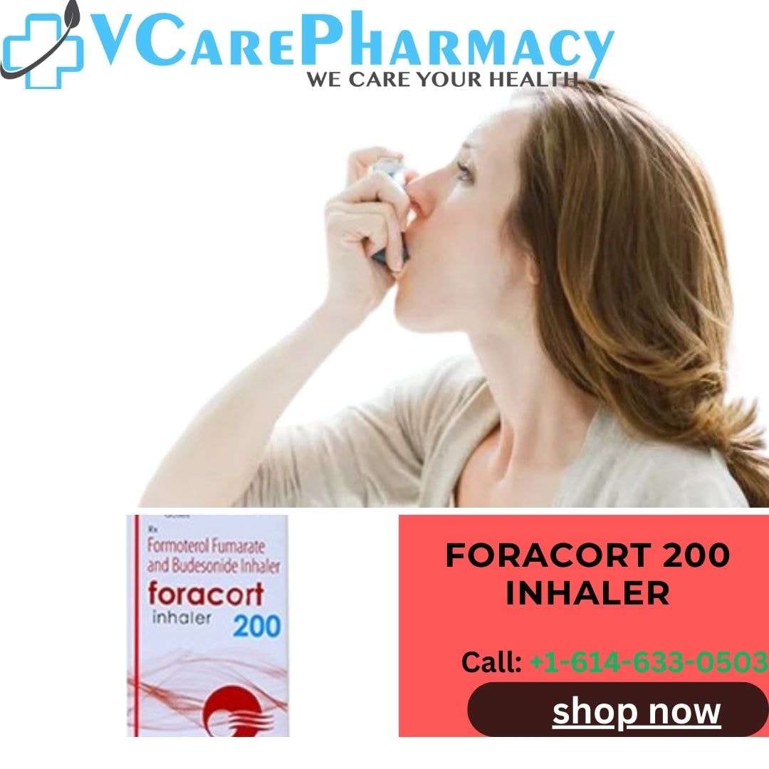 Foracort 200 Inhaler | Breathe Easy with Confidence logo