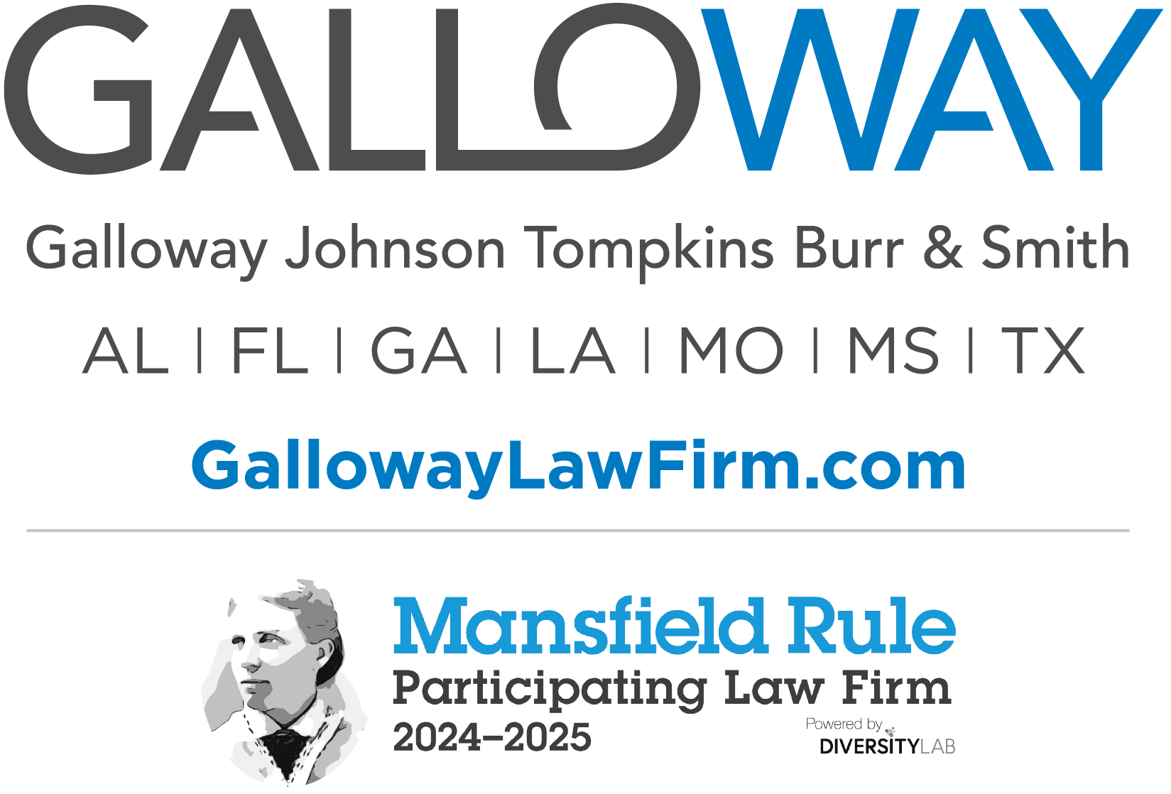 Galloway, Johnson, Tompkins, Burr, Smith logo