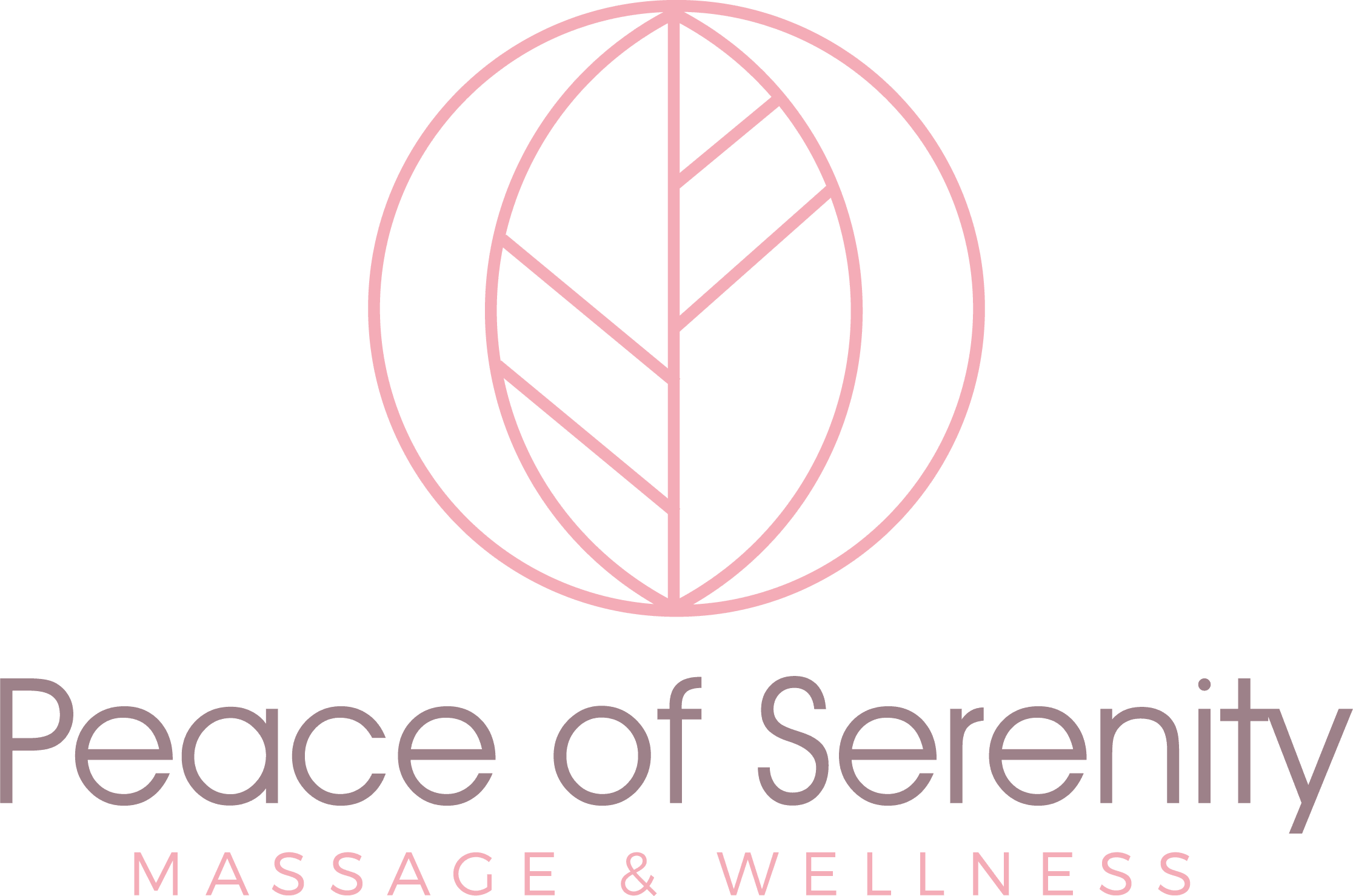 Peace of Serenity Massage & Wellness logo