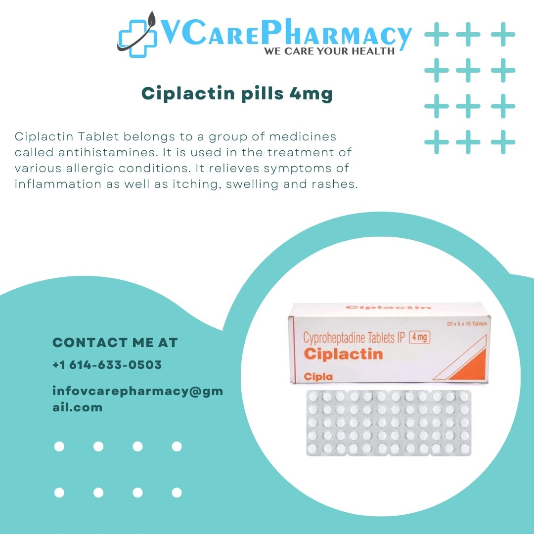 Discover Effective Weight Gain Solutions with Ciplactin 4mg logo